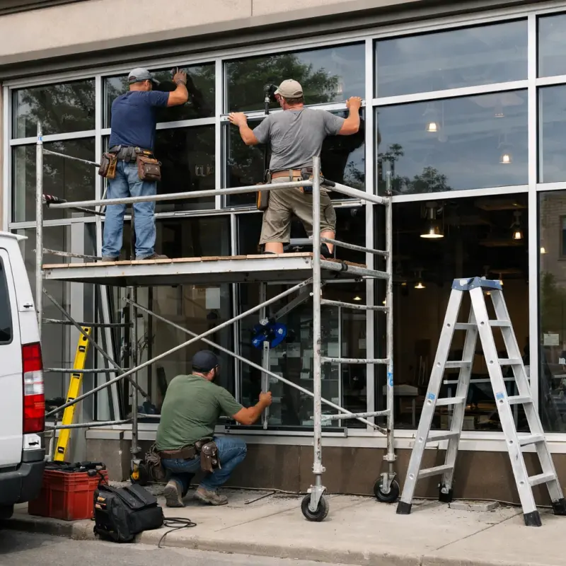 Commercial Window Installation Reddick